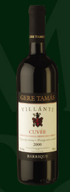 Gere Tamás Pincészete - Villány Villányi Cuvée (Cabernet Sauvignon & Cabernet Franc & Merlot) vörösbor