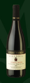 Gere Tamás Pincészete - Villány Villányi Pint Noir vörösbor