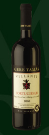 Gere Tamás Pincészete - Villány Portugieser vörösbor