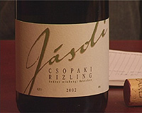 J�sdi Istv�n 2002-es Csopaki Rizling