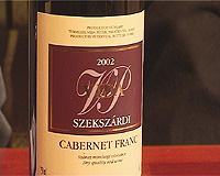 Vida P�ter 2002-es Szeksz�rdi Cabernet Franc