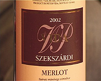 Vida P�ter 2002-es Szeksz�rdi Merlot