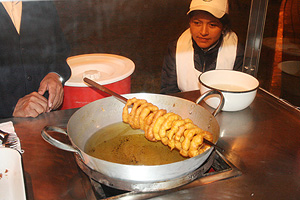 Picarones recept Peruból