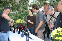 Villányi Borfesztivál 2009 - Tiffán Ede és Zsolt Pincészetében.