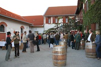 Villányi Borfesztivál 2009 - Tiffán Ede és Zsolt Pincészetében.