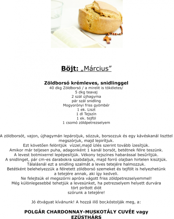 Honlapra_Böjti étel ajánlat