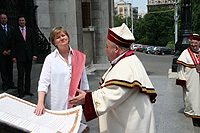 Első Magyar Fehérasztal Lovagrend - Magyarok Nagyasztala Gasztronómiai Fesztivál 2007 Budapest