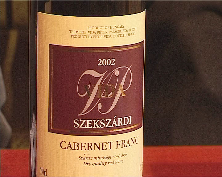 Vida Péter 2002-es Szekszárdi Cabernet Franc