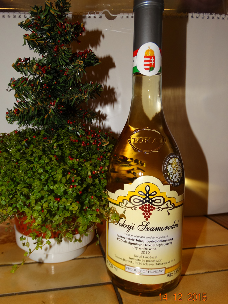 Tokaji szamorodni 2012 Borkiválóság Sajgó Pincészet