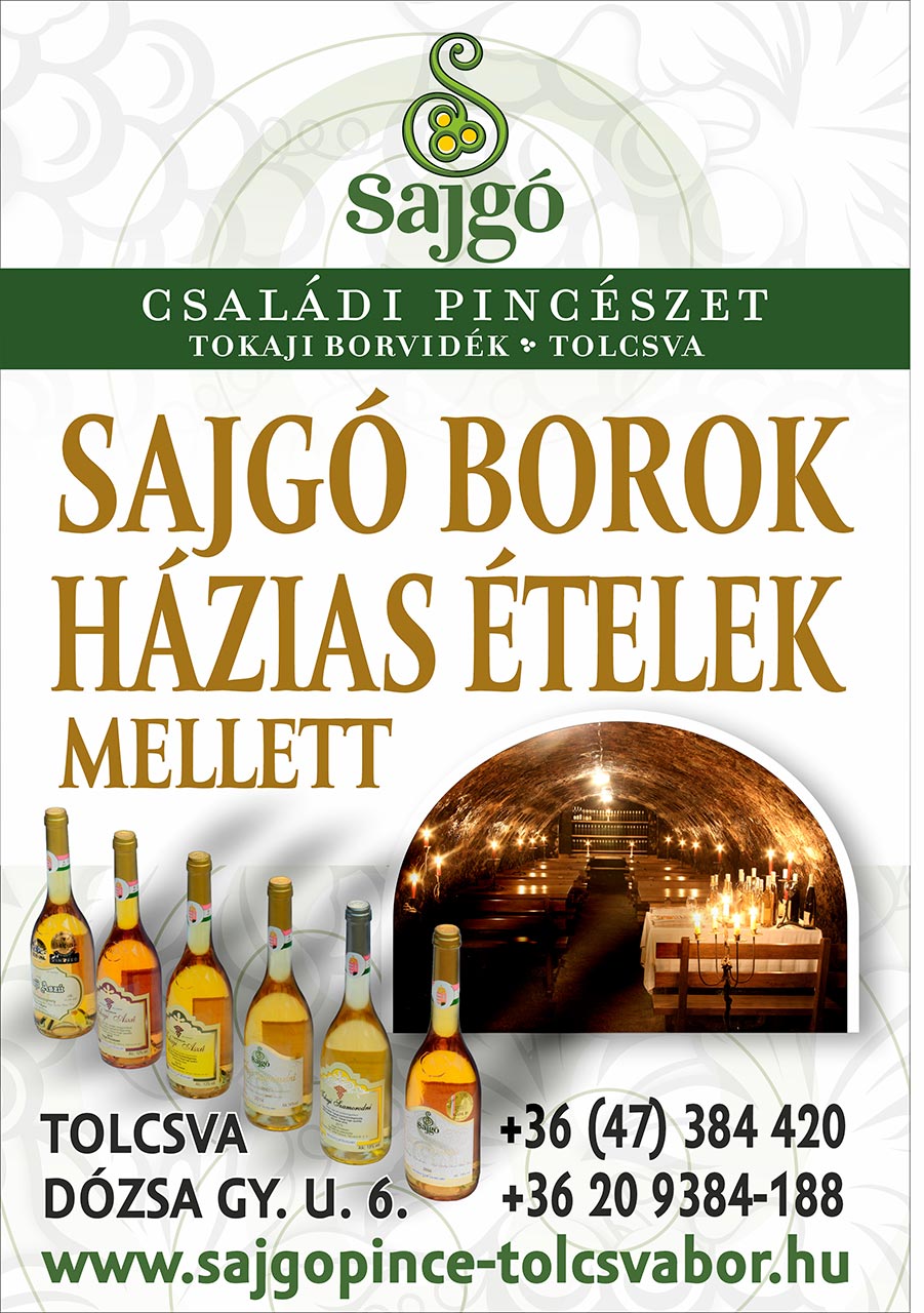 Tolcsvai Borfesztivál - Sajgo Pince